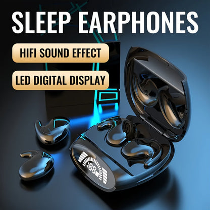 Invisible Sleeping Headphones, Shallow Earmuff Design, Side Sleeping Earplugs, Comfortable, Excellent Sound Quality