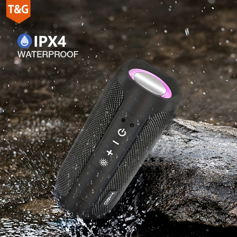 TG227 LED Portable Wireless Speaker - Wireless Connectivity for Phones, Tablets, Computers