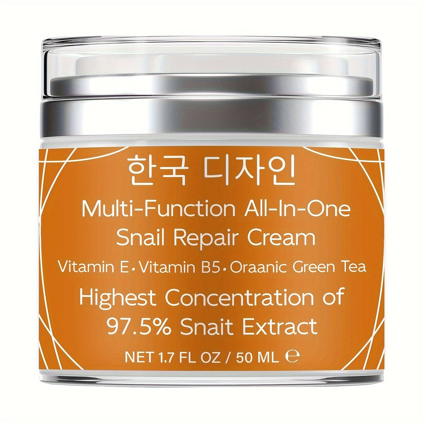 Korean Skincare 97. 5% Snail Mucin Moisturizer - Snail Repair Cream 50ml