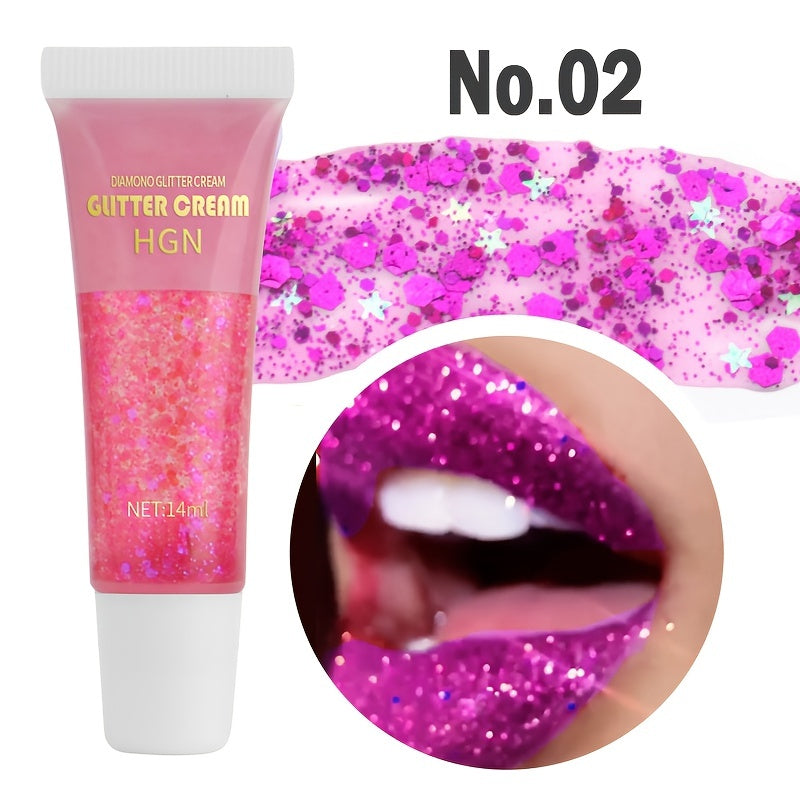 Mermaid Sequins Body Glitter Gel Make Up